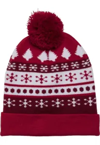 Christmas Beanie Dots red/white