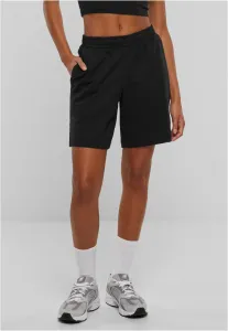 Urban Classics Ladies Organic Terry Bermuda Pants black - Size:5XL