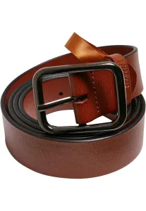 Urban Classics Synthetic Leather Thorn Buckle Business Belt brown - Size:L/XL