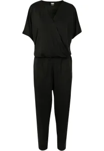 Urban Classics Ladies Modal Jumpsuit black - Size:XXL