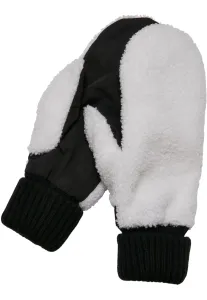 Urban Classics Nylon Sherpa Gloves toffee/buttercream - Size:L/XL