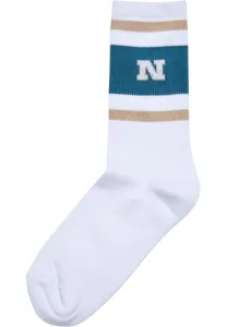 Urban Classics College Team Socks unionbeige/bottlegreen/white - Size:35–38