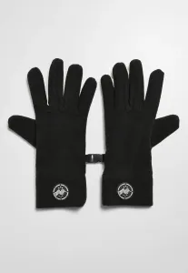 Urban Classics Hiking Polar Fleece Gloves black - Size:S/M