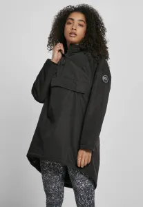 Urban Classics Ladies Long Oversized Pull Over Jacket black - XS