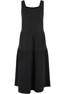 Girls' 7/8 Length Valance Summer Dress - Black #9244053