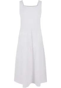 Girls' 7/8 Length Valance Summer Dress - White #9229475