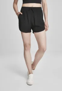 Urban Classics Ladies Viscose Resort Shorts black - Size:M