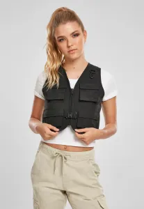 Urban Classics Ladies Short Tactical Vest black - L
