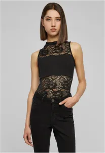 Urban Classics Ladies Laces Body black - Size:3XL