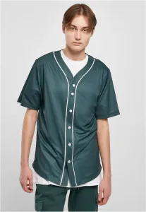 Urban Classics Baseball Mesh Jersey bottlegreen/white - L