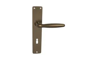 Kľučka na dvere UC - VERONA - SH BRM - bronz matný (MP4) | MP-KOVANIA.sk
