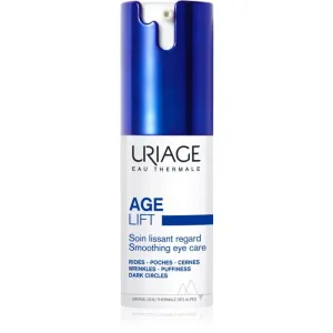 Uriage Age Lift Smoothing Eye Care 15 ml očný krém pre ženy proti vráskam; na opuchy a kury pod očami; na dehydratovanu pleť