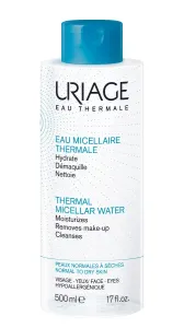 Uriage Hygiène Thermal Micellar Water - Normal to Dry Skin micelárna čistiaca voda pre normálnu až suchú pleť 500 ml