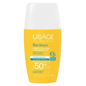Uriage Bariésun Ultra-Light Fluid SPF50+ 30 ml opaľovací prípravok na tvár unisex na citlivú a podráždenú pleť