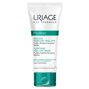 Uriage Hyséac Purifying Peel-Off Mask 50 ml pleťová maska unisex na mastnú pleť; na problematickú pleť s akné