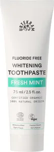 Urtekram Fresh Mint bieliaca zubná pasta bez fluóru 75 ml