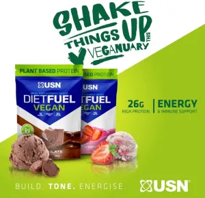 Diet Fuel Vegan - USN 880 g Strawberry