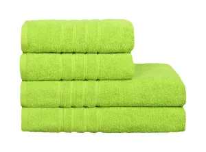 Bavlnený uterák a osuška, Finer zelený 50 x 95 cm