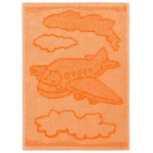 Profod Detský uterák Plane orange, 30 x 50 cm #5960566