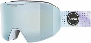 UVEX Evidnt Attract Arctic Blue Mat Mirror Sapphire/Contrastview Green Lasergold Lite Lyžiarske okuliare