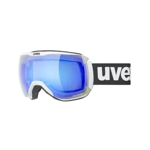 UVEX Downhill 2100 CV White Mat/Mirror Blue/CV Green Lyžiarske okuliare