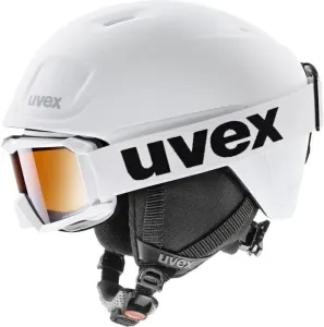 UVEX Heyya Pro Set White Black Mat 51-55 cm Lyžiarska prilba