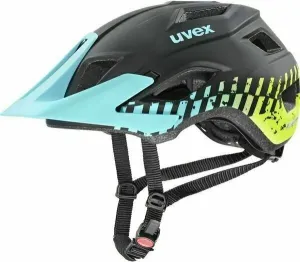 UVEX Access Black Aqua Lime Matt 57-62 Prilba na bicykel