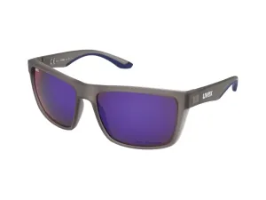 UVEX LGL 50 CV Smoke Mat/Mirror Purple Lifestyle okuliare