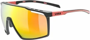 UVEX MTN Perform Black/Red Matt/Mirror Red Cyklistické okuliare
