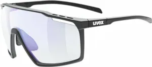 UVEX MTN Perform V Black Matt/Variomatic Litemirror Blue Cyklistické okuliare