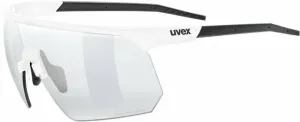 UVEX Pace One V White Matt/Variomatic Litemirror Silver Cyklistické okuliare