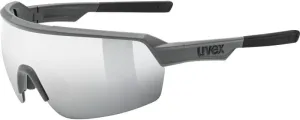 UVEX Sportstyle 227 Grey Mat/Mirror Silver Cyklistické okuliare