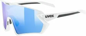 UVEX Sportstyle 231 2.0 White Matt/Mirror Blue Cyklistické okuliare