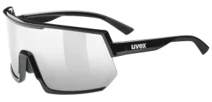 UVEX Sportstyle 235 Black/Silver Mirrored Cyklistické okuliare
