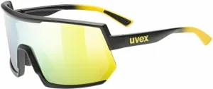 UVEX Sportstyle 235 Sunbee/Black Matt/Mirror Yellow Cyklistické okuliare