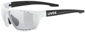 UVEX Sportstyle 706 V White/Black Mat/Smoke Cyklistické okuliare