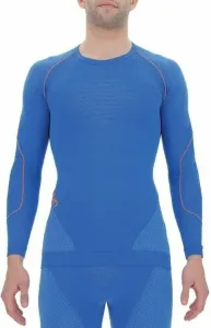 UYN Evolutyon Man Underwear Shirt Long Sleeves Lapis Blue/Blue/Orange Shiny S/M Pánske termoprádlo