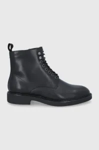 Kožená obuv Vagabond Shoemakers pánska, čierna farba #7353207