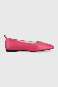Kožené balerínky Vagabond Shoemakers Delia fialová farba, #232249