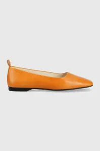 Kožené balerínky Vagabond Shoemakers Delia oranžová farba, #6787129