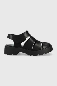 Kožené sandále Vagabond Shoemakers Cosmo 2.0 dámske, čierna farba,