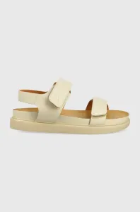 Kožené sandále Vagabond Shoemakers Erin dámske, béžová farba, #232244