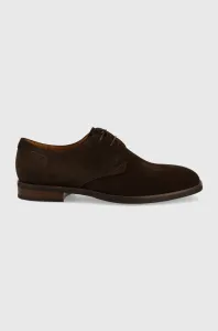 Semišové poltopánky Vagabond Shoemakers Percy pánske, hnedá farba #8688016