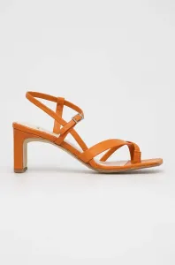 Kožené sandále Vagabond Shoemakers LUISA oranžová farba, 5312.301.44 #8919179