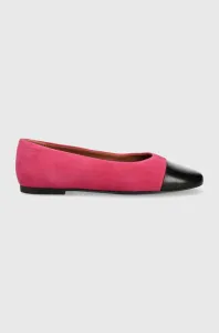 Semišové baleríny Vagabond Shoemakers Jolin ružová farba, 5508.642.93 #8611879