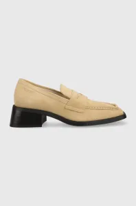 Semišové lodičky Vagabond Shoemakers BLANCA dámske, béžová farba, na podpätku, 5417.540.13 #9205702