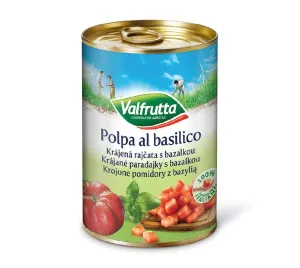Valfrutta Krájané paradajky s bazalkou 400 g #1558227