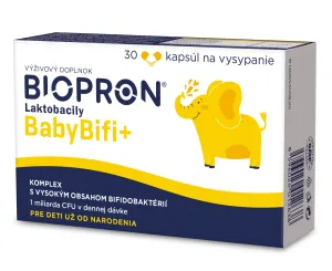 BIOPRON Laktobacily BabyBifi+ pre normálnu črevnú flóru, 30cps
