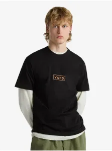 Black men's T-shirt VANS Classic Easy Box - Men's #9367470