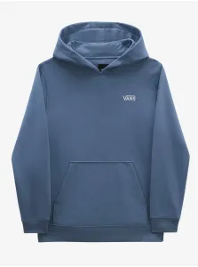 Blue Children's Sweatshirt VANS Basic Left Chest PO II - Girls